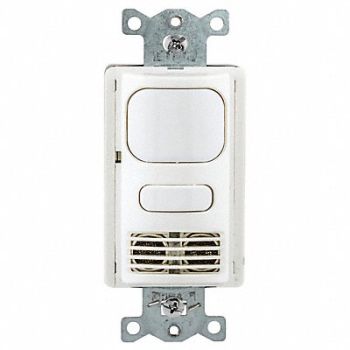 HUBBELL WIRING DEVICE-KELLEMS Occ/Vac Sensor DT 1000sq.ft. Wte, 36DZ81