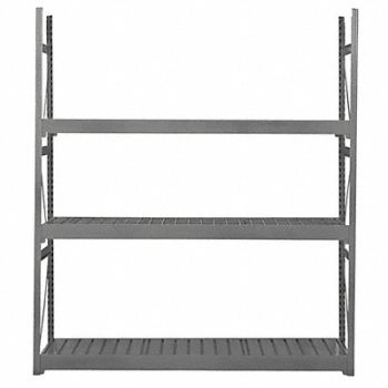 EQUIPTO Bulk Rack w/dckng StrUnt 24inx60inx60in, 36G016