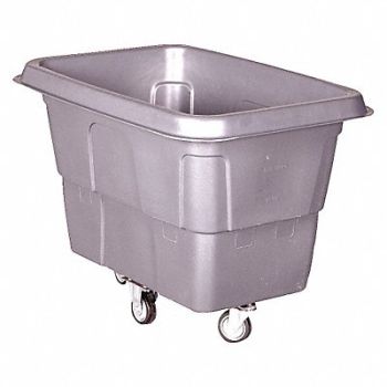 GRAINGER APPROVED Cube Truck MDPE Gray 11.9 cu ft., 36FK90