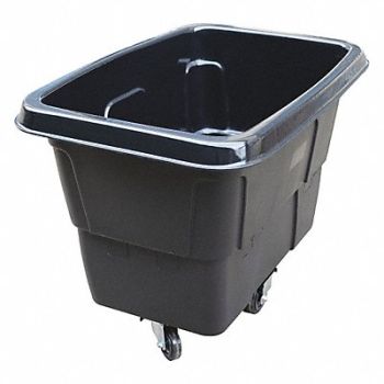 GRAINGER APPROVED Cube Truck MDPE Black 16.0 cu ft., 36FK98