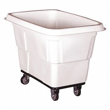 GRAINGER APPROVED Cube Truck MDPE White 11.9 cu ft., 36FL17