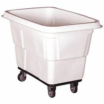 GRAINGER APPROVED Cube Truck MDPE White 16.0 cu ft., 36FL26