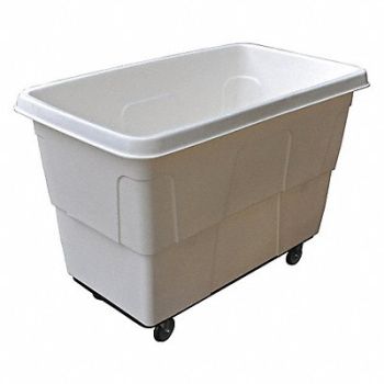 GRAINGER APPROVED Cube Truck MDPE White 27.0 cu ft., 36FL36
