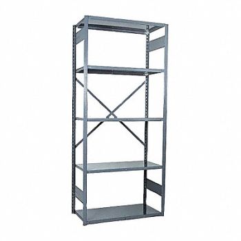 EQUIPTO Metal Shlvng Cap 700 lb 18inx84inx36in, 36G096
