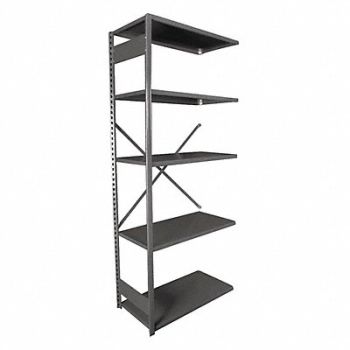 EQUIPTO Metal Shlvng Cap 500 lb 18inx84inx42in, 36G080