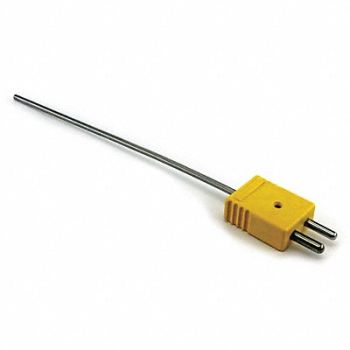 DAYTON Thermocouple Probe Type K 6in Inconel, 36GL16
