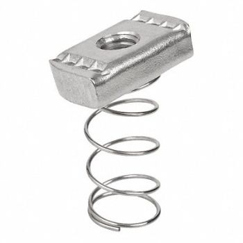 CALBRITE Spring Nut 316 SS Overall W 1 1/8in, 36HX97