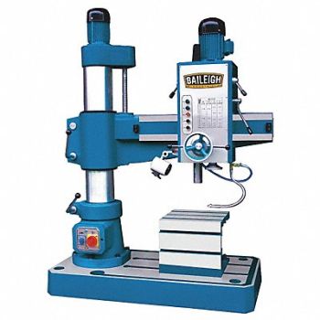 BAILEIGH INDUSTRIAL Radial Floor Drill Press 4 hp 5/8 Chuck, 36HZ42