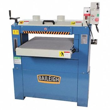 BAILEIGH INDUSTRIAL Drum Sander 3 HP 220V 60 Hz 45 in W, 36HZ80
