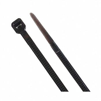 POWER FIRST Cable Tie 3.9 in Black PK1000, 36J130