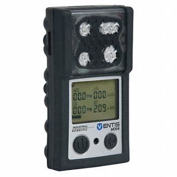 INDUSTRIAL SCIENTIFIC CPO Gas Detector O2 LEL CO NO2, 48XL98