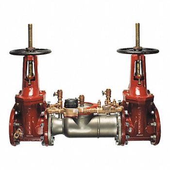 WATTS Double Check Detector 12in 53-1/8inH, 36JD15