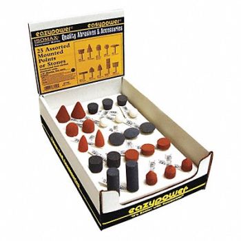 EAZYPOWER Mini Mounted Point Set 25 pcs., 36JF42