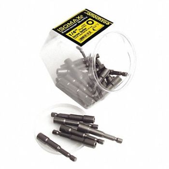 EAZYPOWER Nutsetter 1/4 Steel Impact Rated PK50, 36JF75