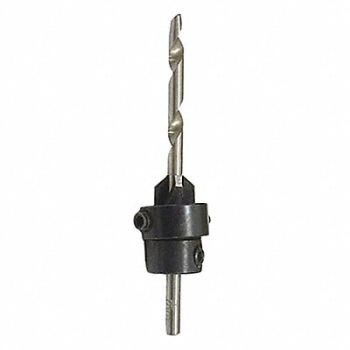 EAZYPOWER Drill/Countersink 3-1/4 in L Right Hand, 36JF92