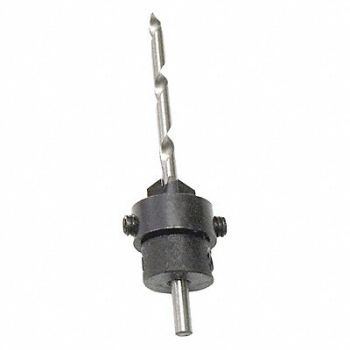EAZYPOWER Drill/Countersink 1/4 in Right Hand, 36JG06