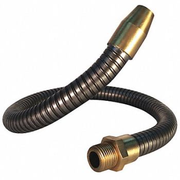 SEALFLEX Coolant Hose 1/2 in.Pipe 15 in.L Gray, 36JH11
