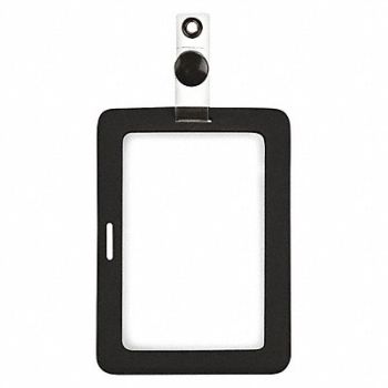 MYID Badge Holder Rubberized PK2, 36JN25