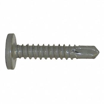 TEKS Drill Screw Pan #10 Gray Spex 1 L PK500, 36K120