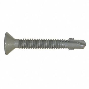 TEKS Drill Scrw Flat #10 Clima 1 7/16 L PK500, 36K136