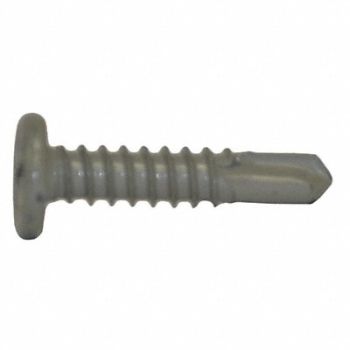 TEKS Drill Screw Pan #12 Gray Spex 1 L PK500, 36K138
