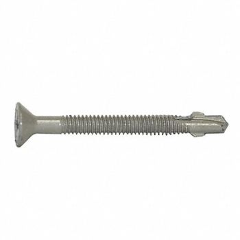TEKS Drill Screw Flat #12 2.25 L PK250, 36K167