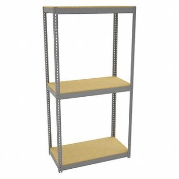 TENNSCO Boltless Shelving 24x84x48in Strtr, 36K282