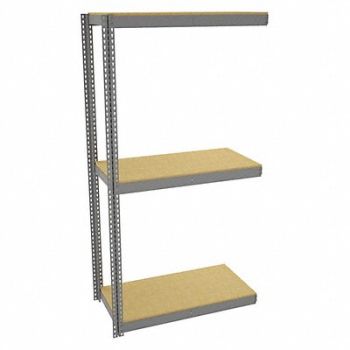 TENNSCO Boltless Shelving 24x84x48in AdOn, 36K283