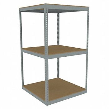 TENNSCO Boltless Shelving 48x84x48in Strtr, 36K285