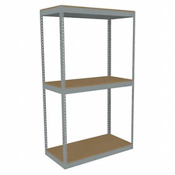 TENNSCO Boltless Shelving 24x84x48in Strtr, 36K289