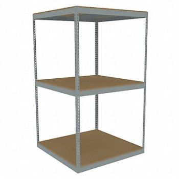 TENNSCO Boltless Shelving 48x84x48in Strtr, 36K293