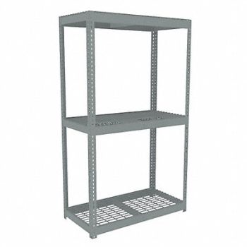 TENNSCO Boltless Shelving 24x84x48in Strtr, 36K326