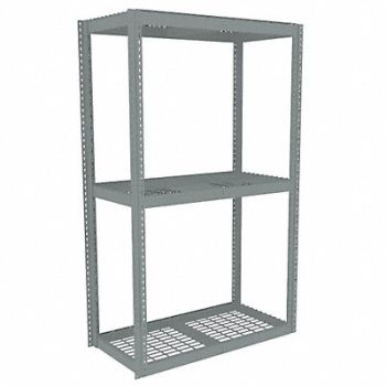 TENNSCO Boltless Shelving 24x84x48in Strtr, 36K334