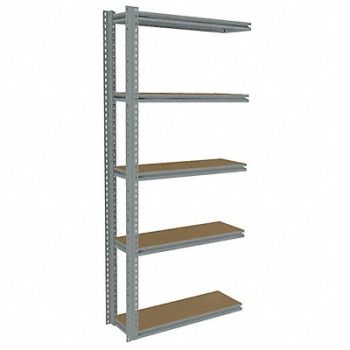 TENNSCO Boltless Shelving 12x84x36in AdOn, 36K419