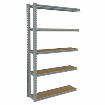 TENNSCO Boltless Shelving 12x84x48in AdOn, 36K425