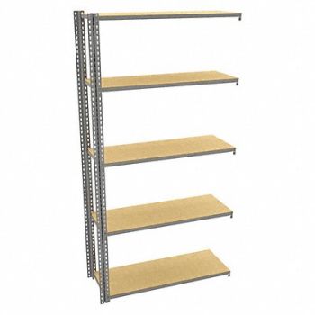 TENNSCO Boltless Shelving 18x84x48in AdOn, 36K439