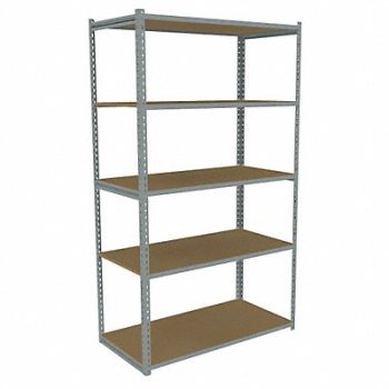 TENNSCO Boltless Shelving 24x84x48in Strtr, 36K440