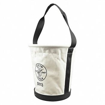 KLEIN TOOLS Bucket Bag Canvas Tapered Wall OffWhite, 36K965