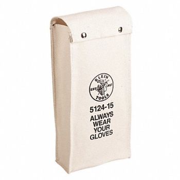 KLEIN TOOLS Glove Bag 1 Pocket 19x8x2-3/4 to 5-1/2, 36L247