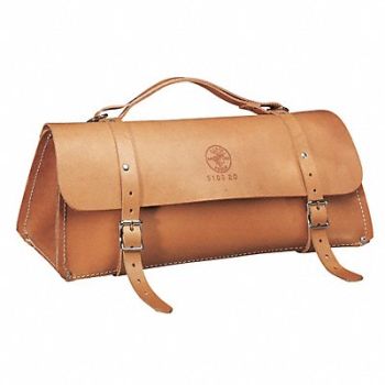 KLEIN TOOLS Tool Bag Leather General Purpose, 36L263