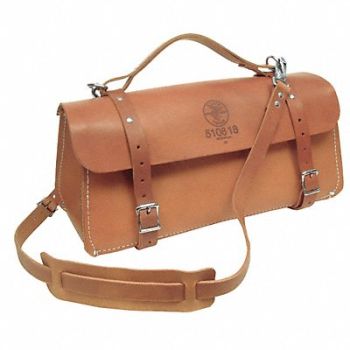 KLEIN TOOLS Tool Bag Leather General Purpose, 36L250