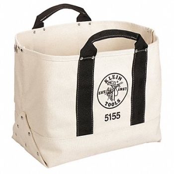 KLEIN TOOLS Tool Tote Canvas General Purpose, 36L257