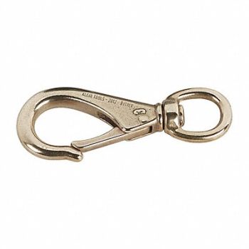 KLEIN TOOLS Orange Swivel Snap Hook Bronze, 36L280