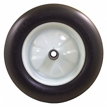 GRAINGER APPROVED Flat-Free Wheel 15-1/2 425 lb., 53CM42