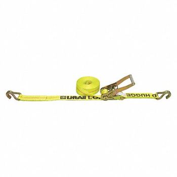 LOAD HUGGER Tie Down Strap Ratchet Poly 15 ft., 36LG54