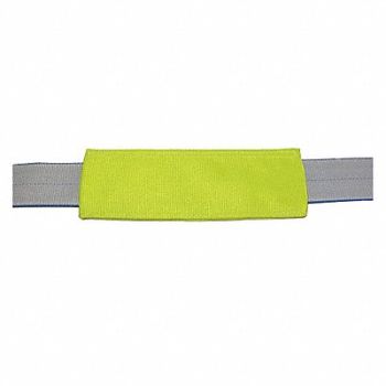 LIFT-ALL Wear Pad 4 in W x 1 ft Nylon Yellow, 36LG51