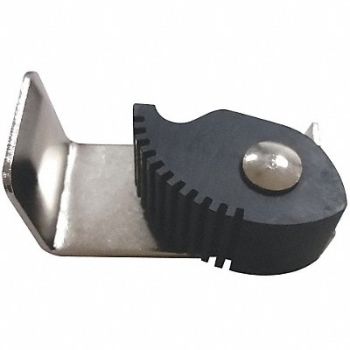 GRAINGER APPROVED Mop/Broom Holder 2.5 L Zinc/Black PK12, 36LH92
