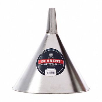 BEHRENS Funnel 3 qt. 9-1/4inH x x9-1/4inL, 36LJ04