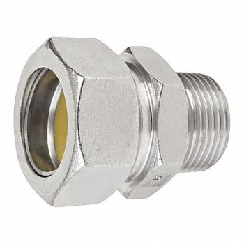 CALBRITE Connector SS Overall L 2 9/16in, 36LK27
