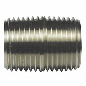 CALBRITE Nipple SS Overall L 2 7/8in, 36LL29